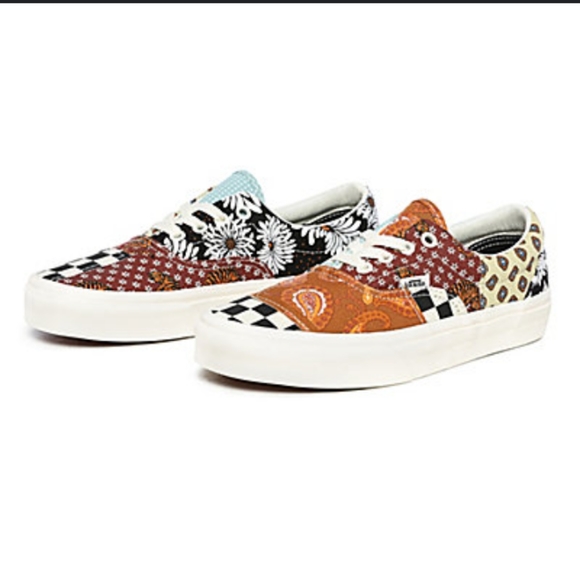 🆕Vans | Vans Era Tiger Patchwork Sneakers Size 6 women's 4.5 mens - Picture 12 of 14